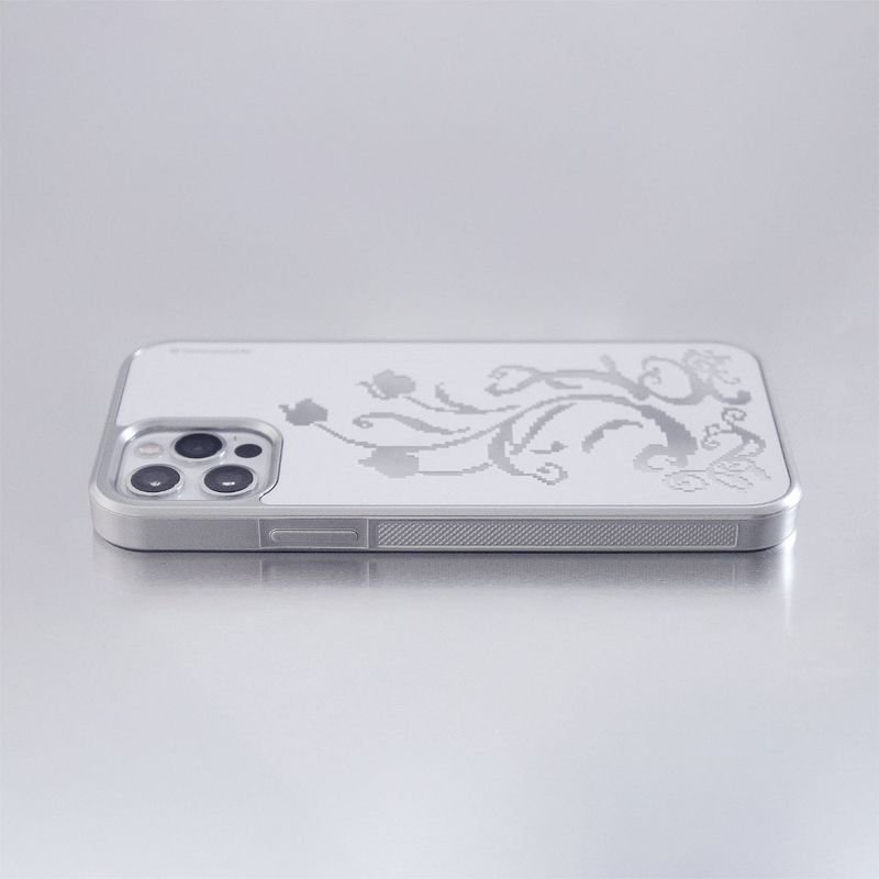 [MADE] Pixel bloom mirror case (Tulip)