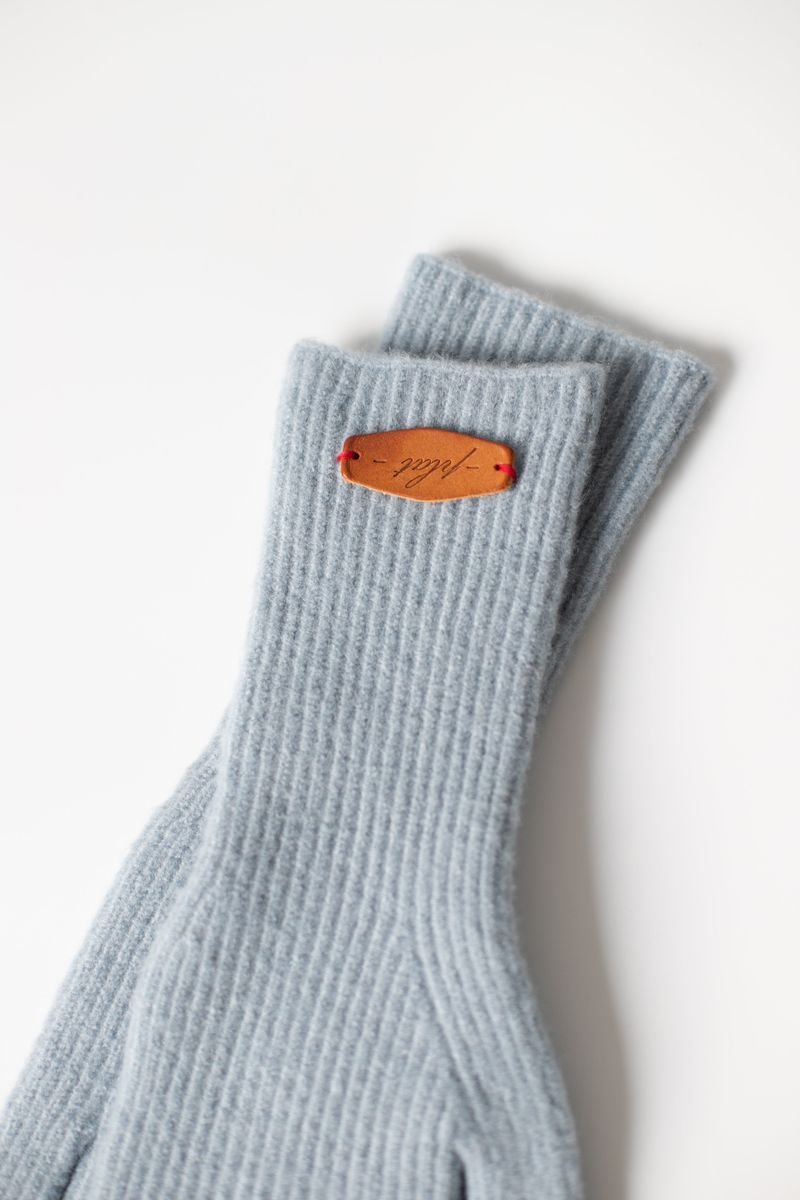 Wool gloves (Sky blue)