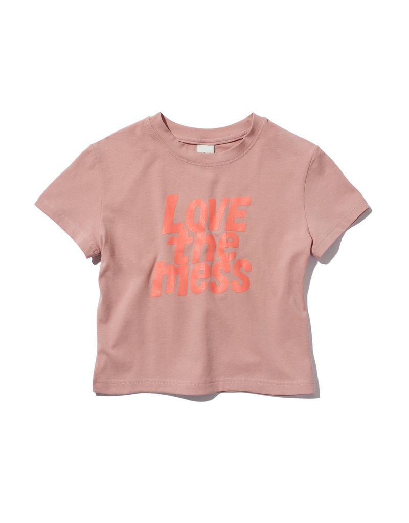 KRUCHI(クルチ)の「LTM Crop T-shirt (INDIE PINK)(Tops)」