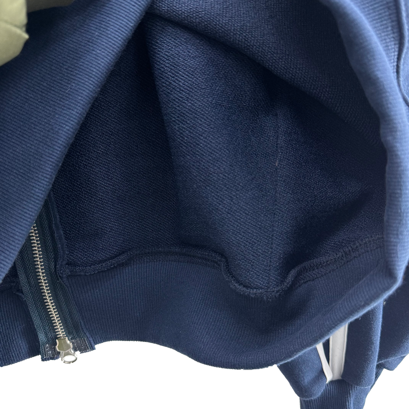 eight track hoodie zip-up 