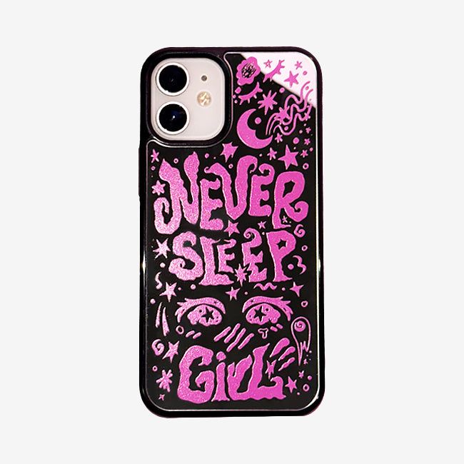 yookieshot（ユキショット）の「ネバースリープガールミラーケース（スマホグッズ/小物）」