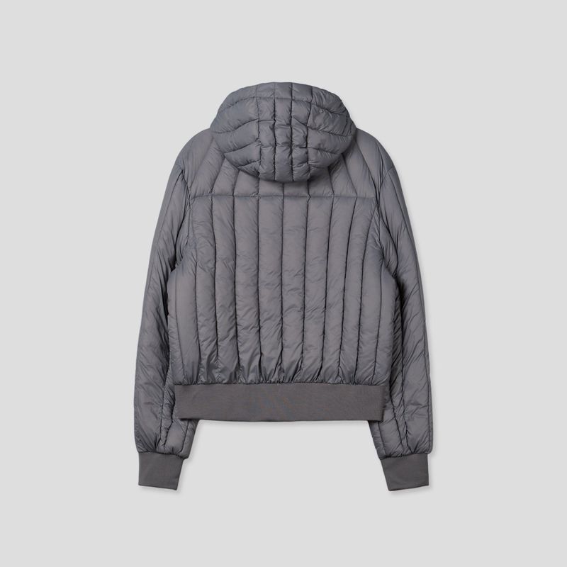 Juno Crop Hooded Cut-Out Lightweight Padding 3C