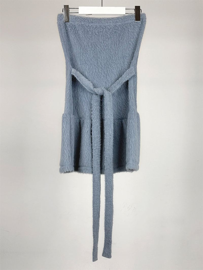 MINK TOP FLARE DRESS (2C)