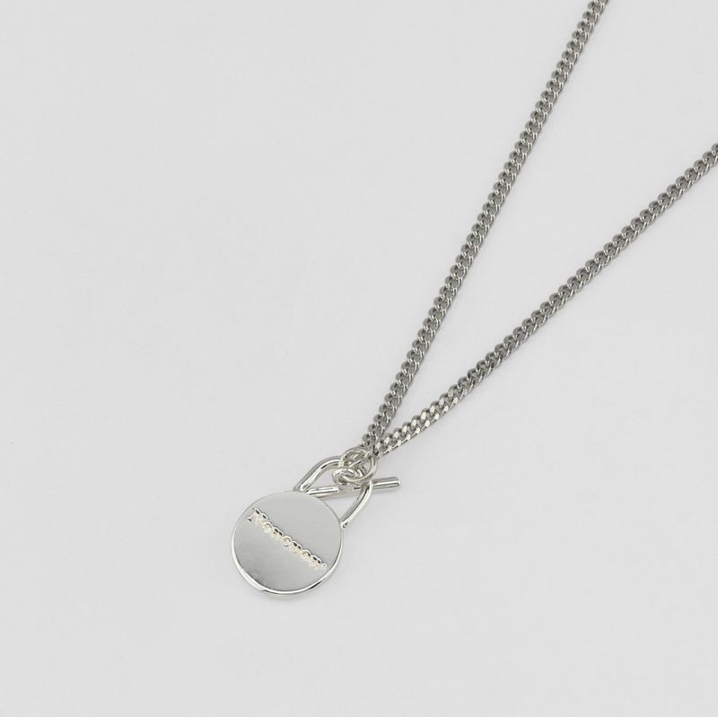 TOGGLE CIRCLE NEC [SILVER]