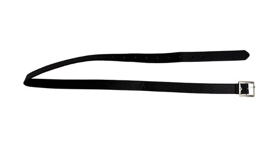 Oen Dot Slit Belt Mini Skirt