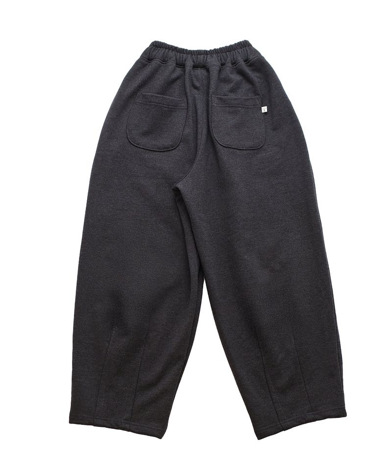 CRANE EMB. H-T SWEAT PANTS (Charcoal)