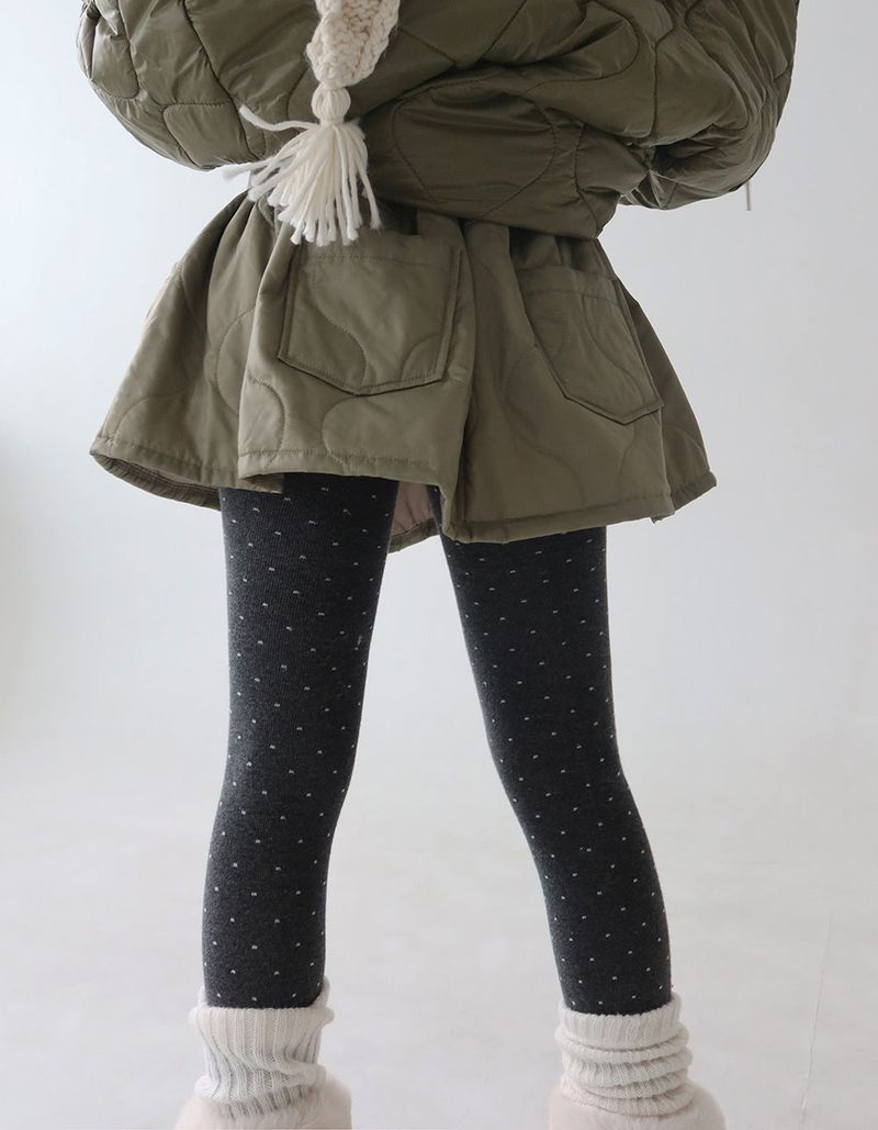 dotted socks stocking leggings