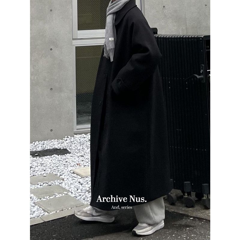 HUKE（フック）の「Nus. アーカイブSウールコート（ジャケット/アウター）」
