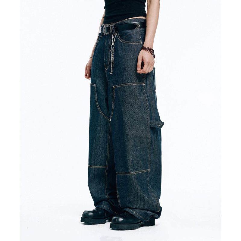 EASY NO EASY（イージーノーイージー）の「Loose Carpenter Denim Pants（Pants）」