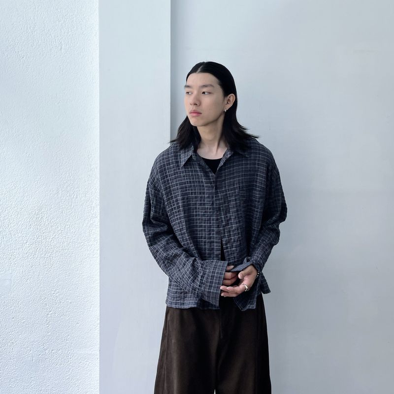 Muted Plaid Shirt