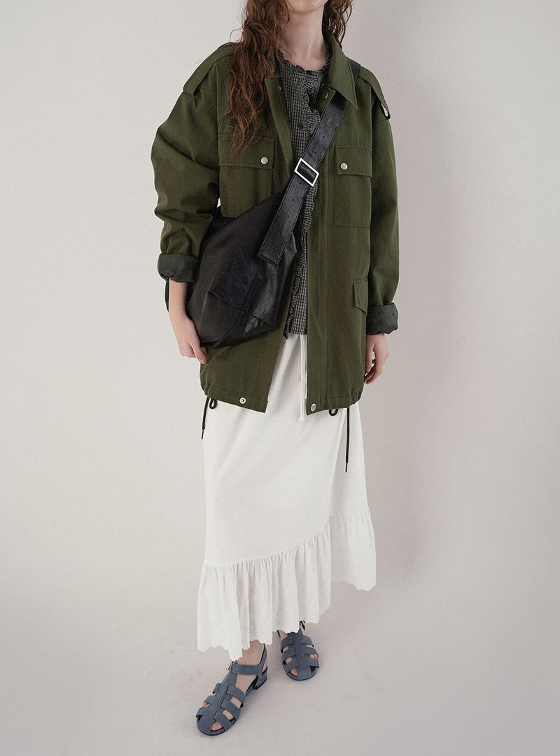 City work jacket_khaki