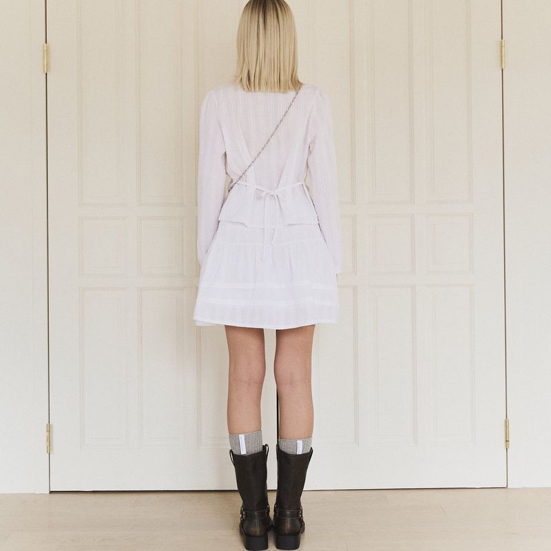 Bright some skirt (white)