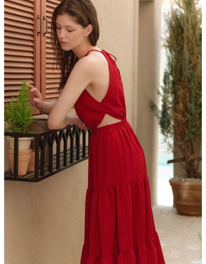 Lisa Dress Red