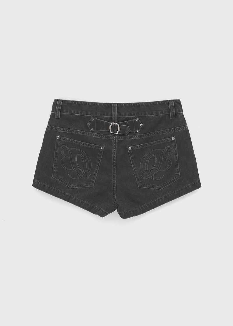 [MADE] Bitollen Belted Cotton Shorts