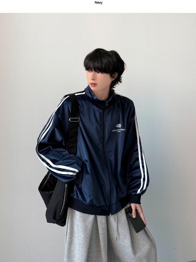 Series Velour Track Jersey