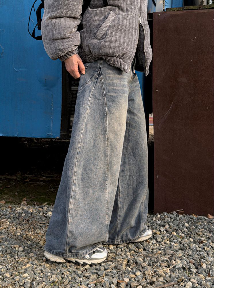 Curvin Shape Wide Denim