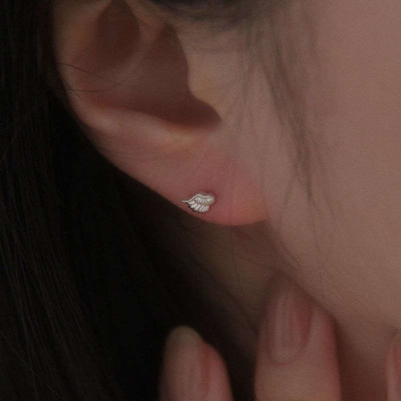 [CCNMADE] Silver Wing Earrings