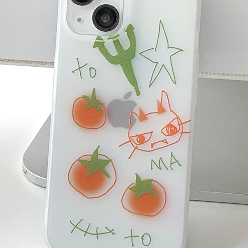 Tomato Devil Phone Case_matt