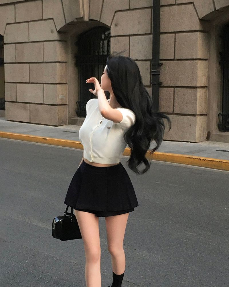 [MADE] Sophia, layered skirt pants