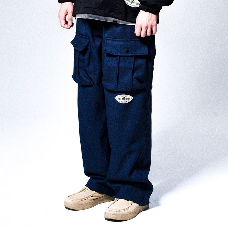 freakishbuilding(フリーキッシュビルディング)の「NUMBER EIGHT WIDE CARGO PANTS (NAVY)(Pants)」