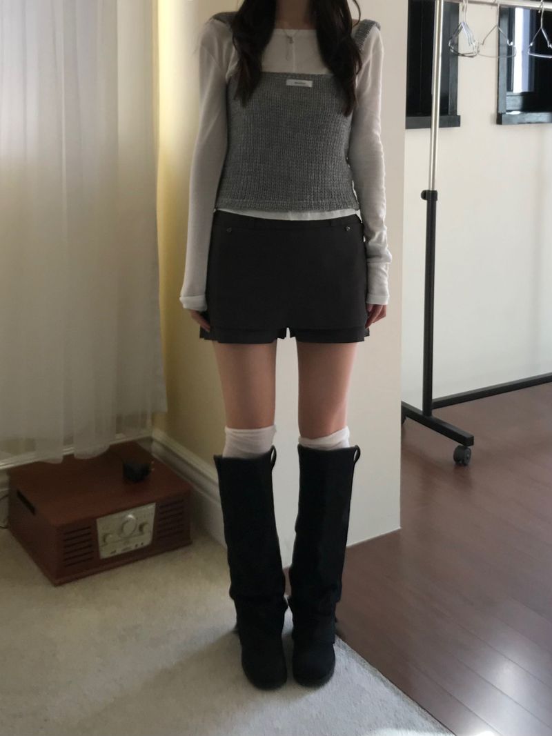 Ripple Knit Sleeveless (3 colors)