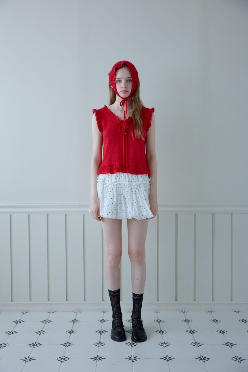 BUBBLE DOT PUMPKIN SKIRT