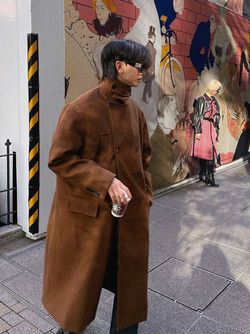 2 Low Balmacan Double Long Coat (2color)