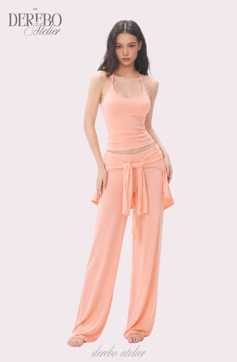 Roena pad sleeveless flare training set-up (pants long)