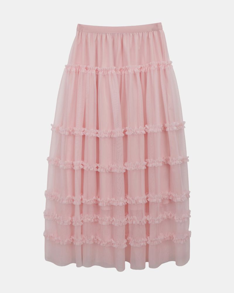 Ramu Tiered Long Skirt
