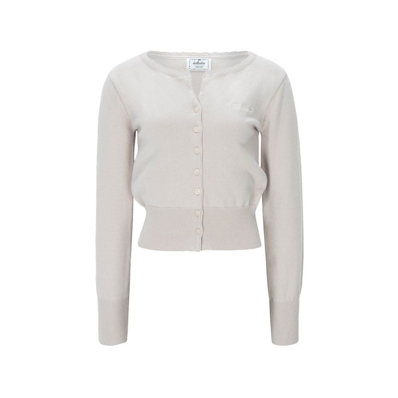 CUPCAKE CARDIGAN-BEIGE