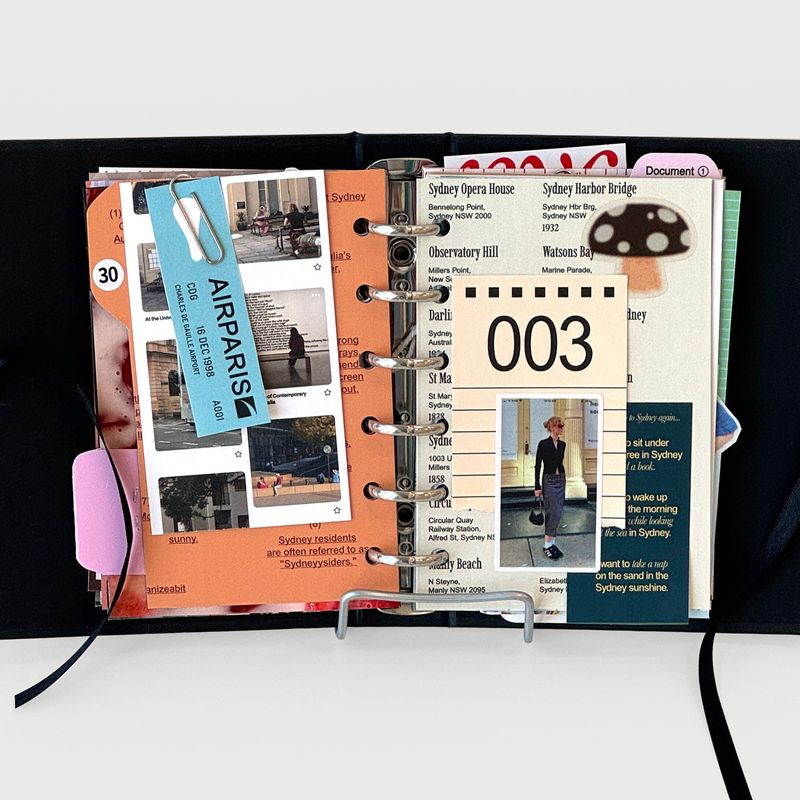 oab sydney pack / scrap sticker set