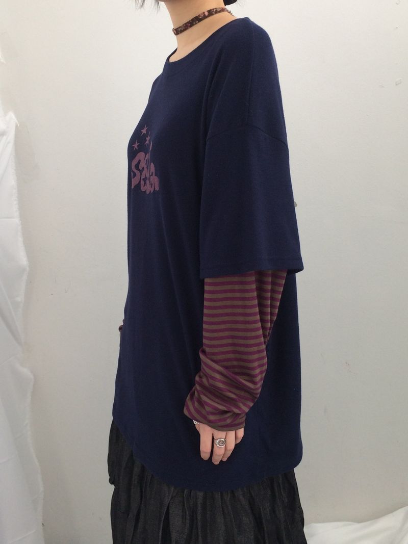 Two-tone fleece striped sleeve