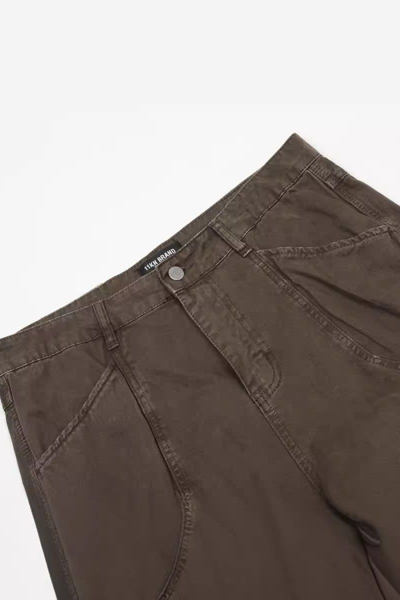 Relaxed Wide Straight Jeans