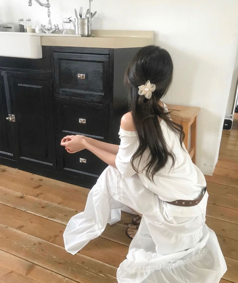 [ side slit ] closet long & maxi sk