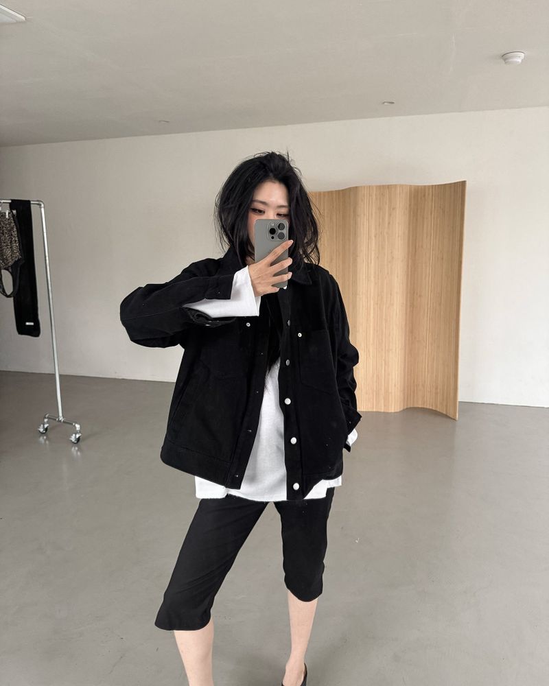 Rivet dyed jacket (Unisex)