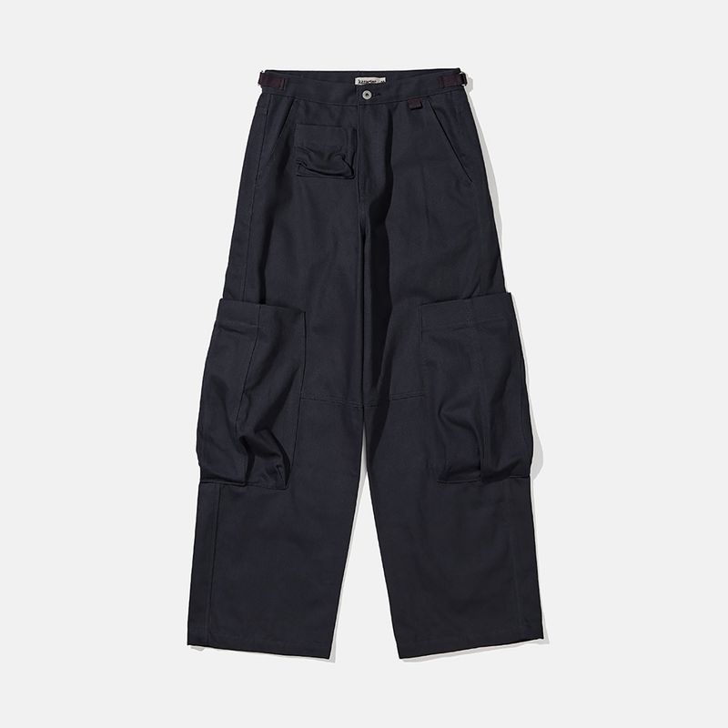 karactor（カラクター）の「Lumping cargo pants / Navy charcoal（Pants）」