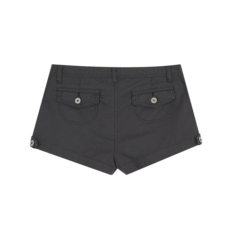 Lauren Roll-Up Cotton Shorts