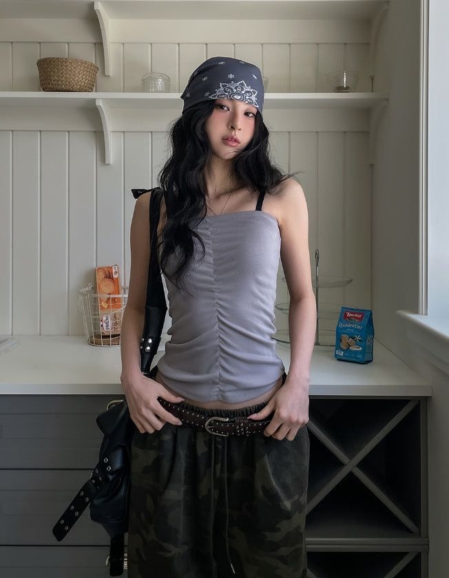 ULAN（ユレン）の「Here shirring banding top（Tops）」
