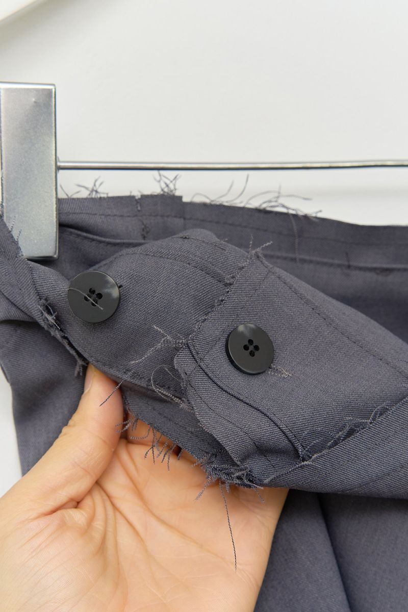 (W) Demon Pleats Skirt