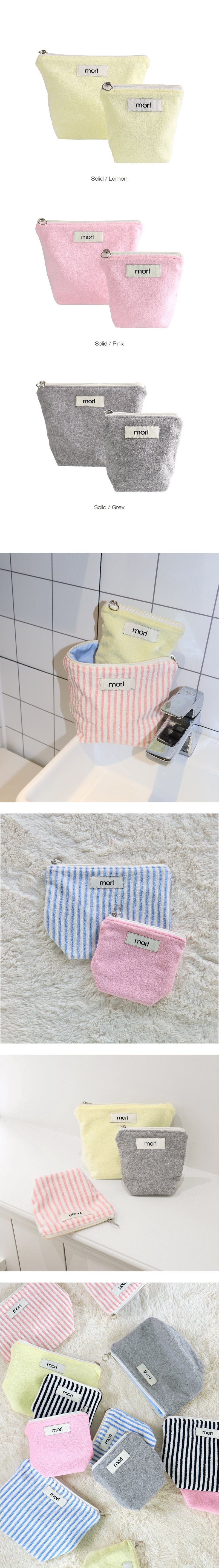 Mellow pouch S (Solid/3color)