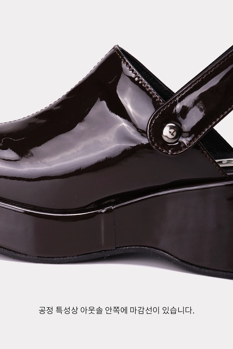 TOBE CHUNKY CLOG_5COLORS