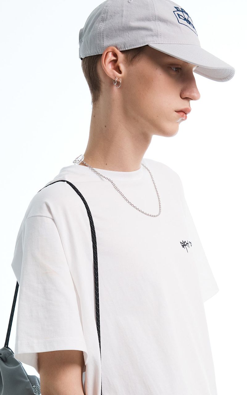 SYMBOL LOGO BALL CAP_GRAY