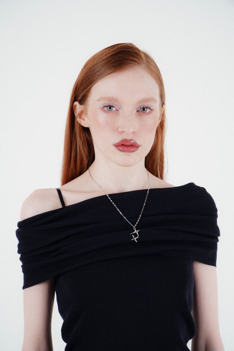 NU SHAPE BEADSCHAIN NECKLACE