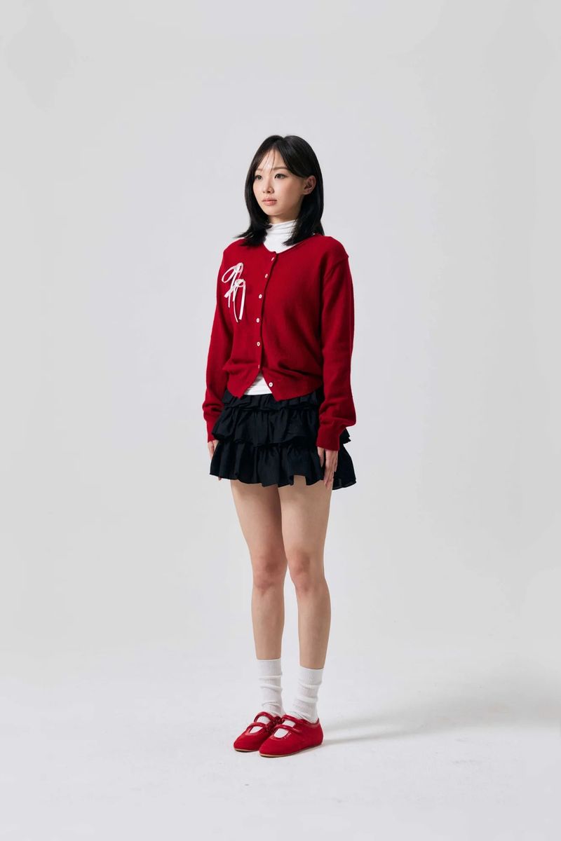 IVY MINI CANCAN SKIRT PANTS / BLACK