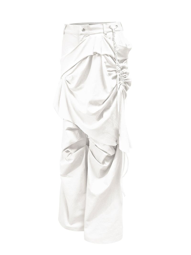  LAYERING BY PANTS . WHITE