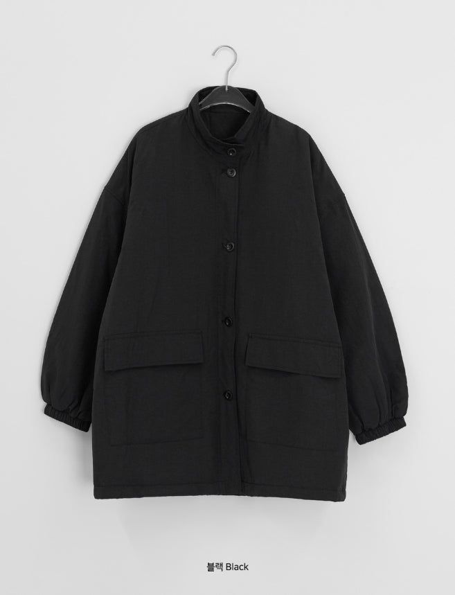 [unisex] Petter Half Bomber Padding Jumper