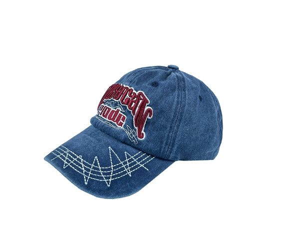 Biffy Stitch Pigment Embroidered Ball Cap