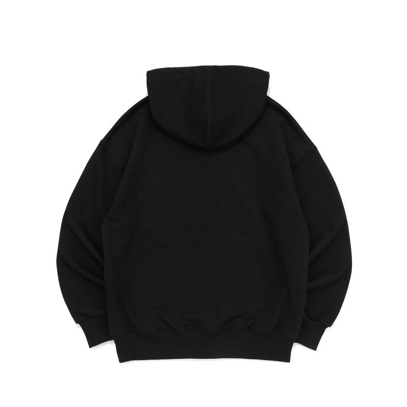 KILLING TIME CAT HOOD ZIP-UP (BLACK)