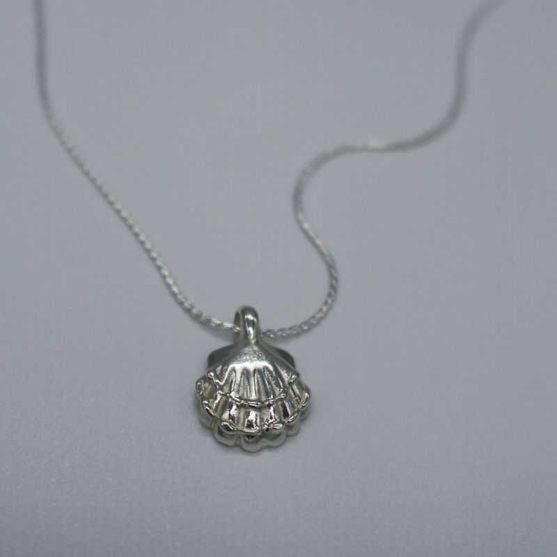 Clumsy little seashell necklace