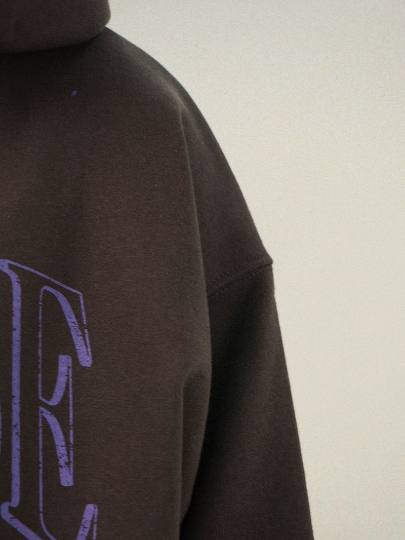 LU Reverse Printing Overfit Hoody